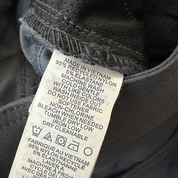 Prana Halle II Straight Leg Pants Women's 4 Regular Gray Hiking Outdoor Nylon - Picture 5 of 8